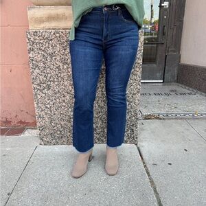 Lovervet Dark Denim kick flare jeans size 29 EUC